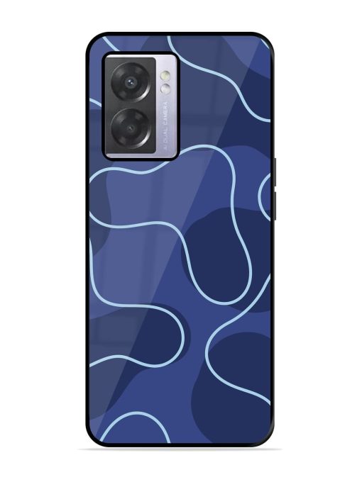 Midnight Maze Glossy Soft Edge Case for Oppo A57 (5G) Chachhi