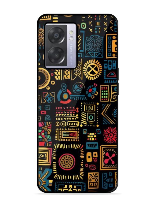 Tribal Tapestry Glossy Soft Edge Case for Oppo A57 (5G) Chachhi