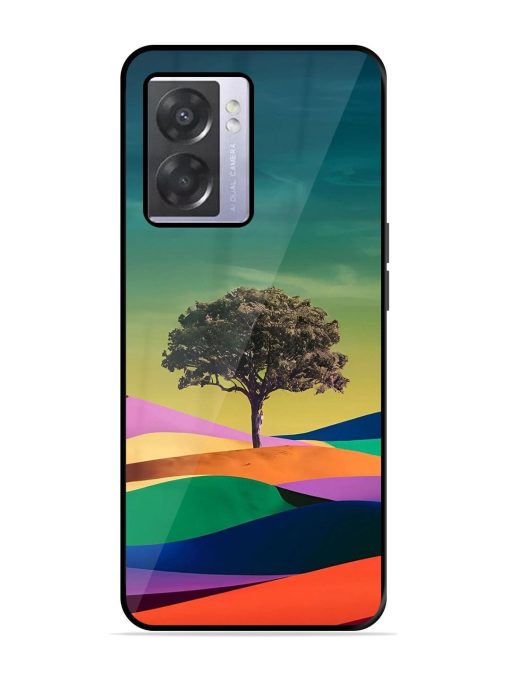 Rainbow'S Lone Sentinel Glossy Soft Edge Case for Oppo A57 (5G) Chachhi