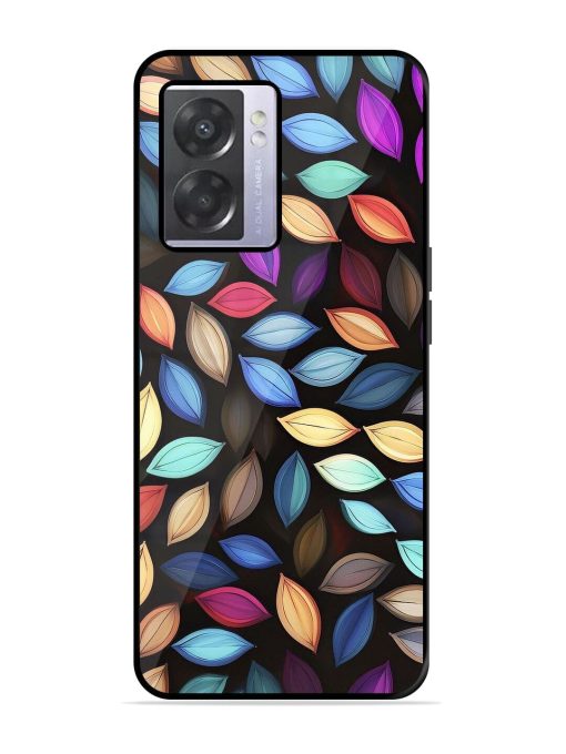 Colorful Kaleidoscope Glossy Soft Edge Case for Oppo A57 (5G) Chachhi