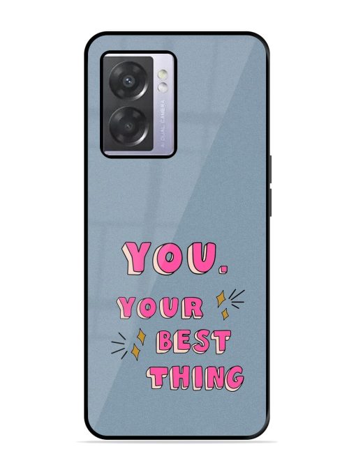 Self-Love Sparkles Glossy Soft Edge Case for Oppo A57 (5G) Chachhi