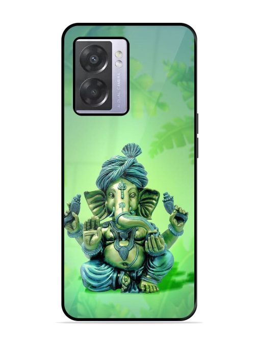 Ganesha, The Remover Of Obstacles Glossy Soft Edge Case for Oppo A57 (5G) Chachhi