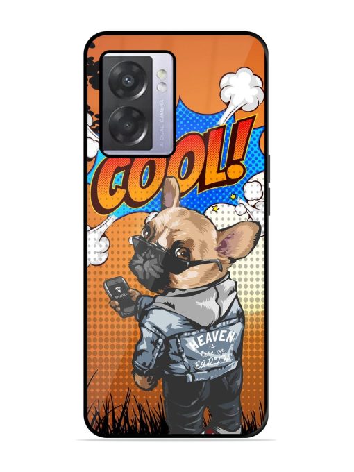 Cool Pup Glossy Soft Edge Case for Oppo A57 (5G) Chachhi