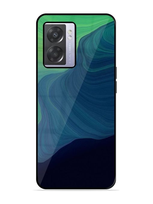 Oceanic Dreams Glossy Soft Edge Case for Oppo A57 (5G) Chachhi