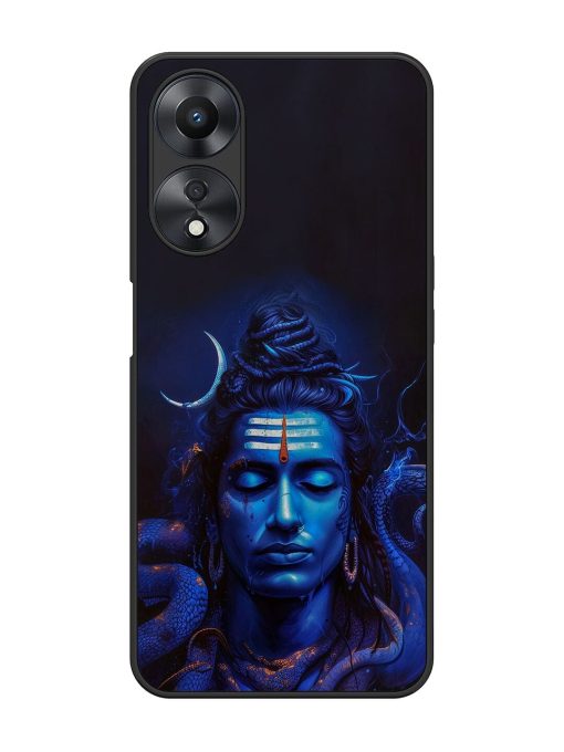 Mystic Mahadev Glossy Soft Edge Case for Oppo A58 Chachhi