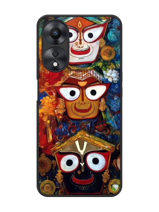 Lord Jagannath Glossy Soft Edge Case for Oppo A58 Chachhi