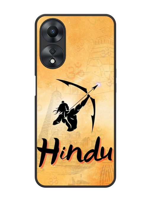 Hindu Glossy Soft Edge Case for Oppo A58 Chachhi