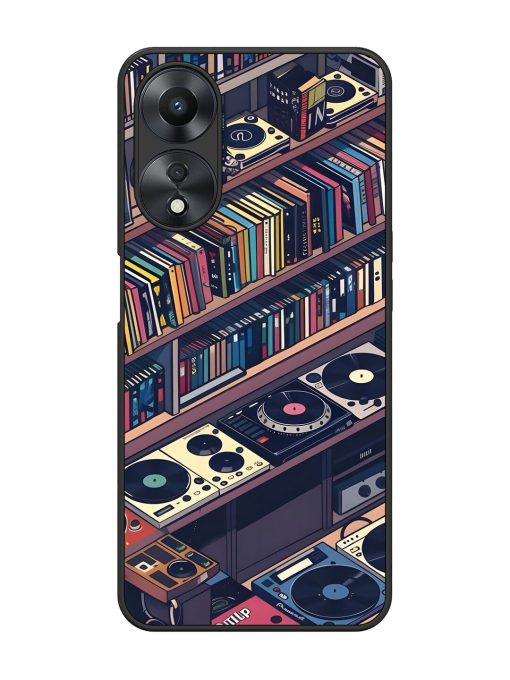 Music Lover'S Haven Glossy Soft Edge Case for Oppo A58 Chachhi