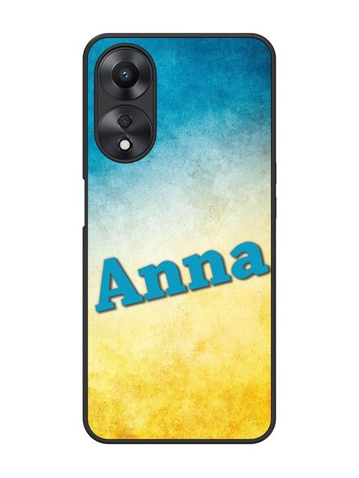 Anna'S Glossy Soft Edge Case for Oppo A58 Chachhi