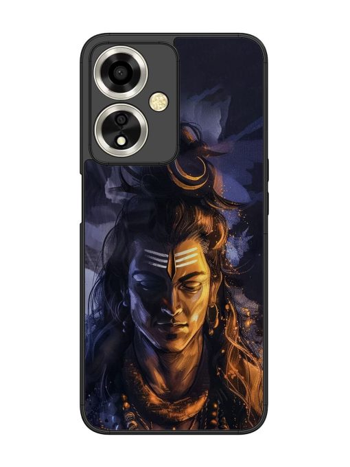 Lord Shiva Glossy Soft Edge Case for Oppo A59 (5G) Chachhi