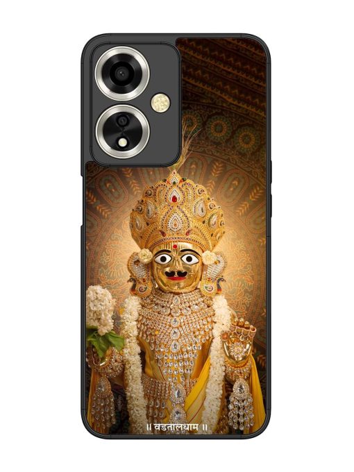 Hare Krishna Maharaj Glossy Soft Edge Case for Oppo A59 (5G) Chachhi