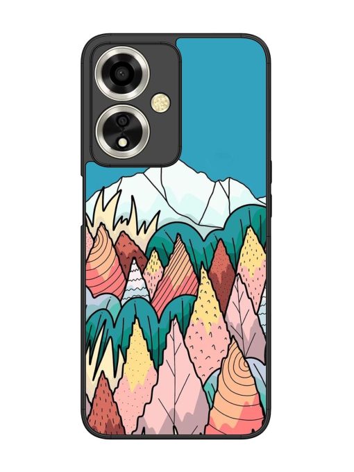 Mountain Dreamscape Glossy Soft Edge Case for Oppo A59 (5G) Chachhi