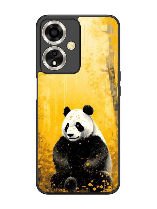 Golden Solitude Glossy Soft Edge Case for Oppo A59 (5G)