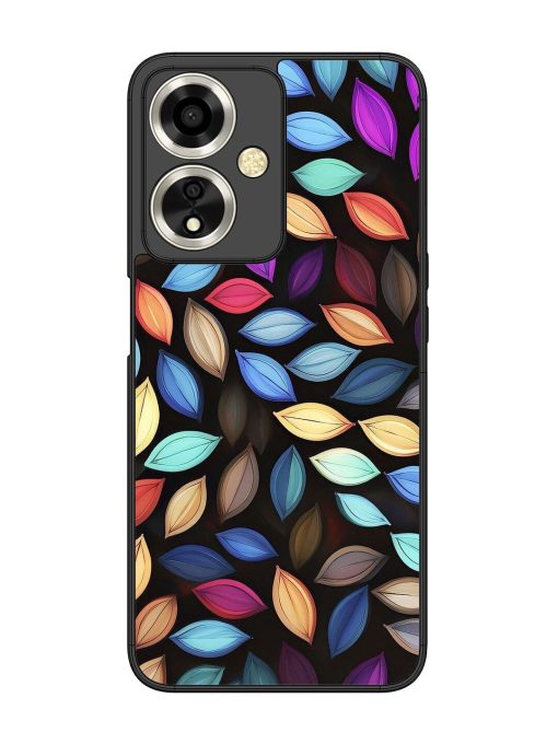 Colorful Kaleidoscope Glossy Soft Edge Case for Oppo A59 (5G) Chachhi