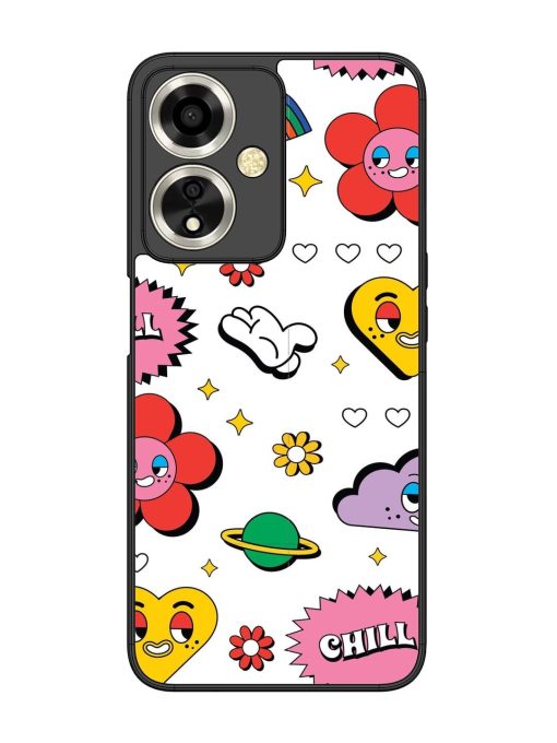 Whimsical Wonderland Glossy Soft Edge Case for Oppo A59 (5G) Chachhi