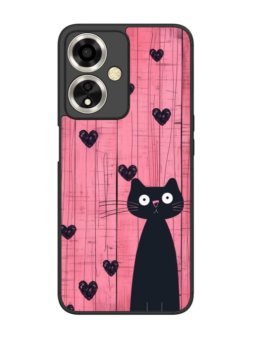 Feline Valentine'S Day Glossy Soft Edge Case for Oppo A59 (5G) Chachhi