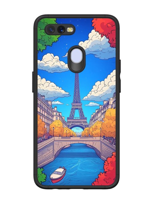 Parisian Panorama Glossy Soft Edge Case for Oppo A5S Chachhi