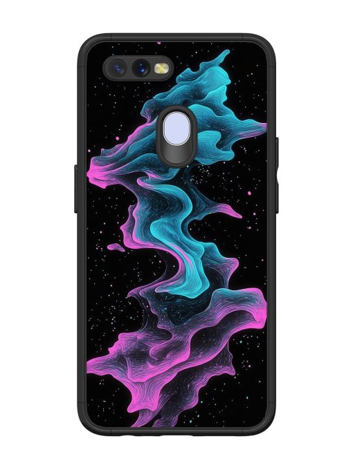 Cosmic Currents Glossy Soft Edge Case for Oppo A5S Chachhi