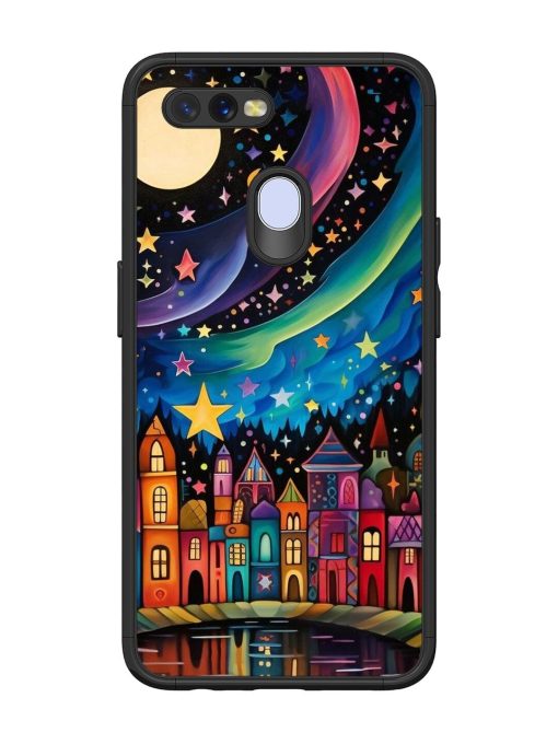 Starlit Village Glossy Soft Edge Case for Oppo A5S Chachhi