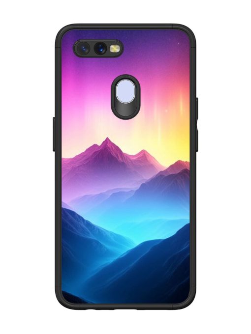 Cosmic Mountains Glossy Soft Edge Case for Oppo A5S Chachhi