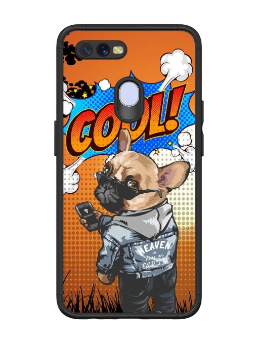 Cool Pup Glossy Soft Edge Case for Oppo A5S Chachhi