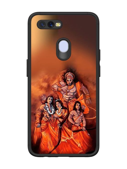 Sita Ram Glossy Soft Edge Case for Oppo A7 Chachhi