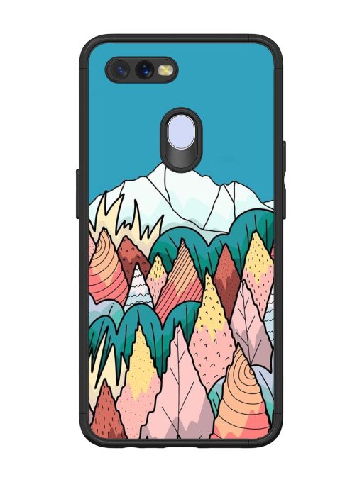 Mountain Dreamscape Glossy Soft Edge Case for Oppo A7 Chachhi