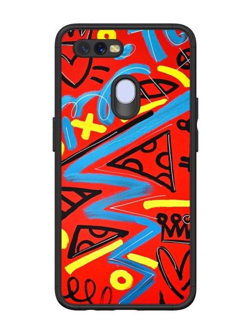 Groovy Garden Glossy Soft Edge Case for Oppo A7 Chachhi