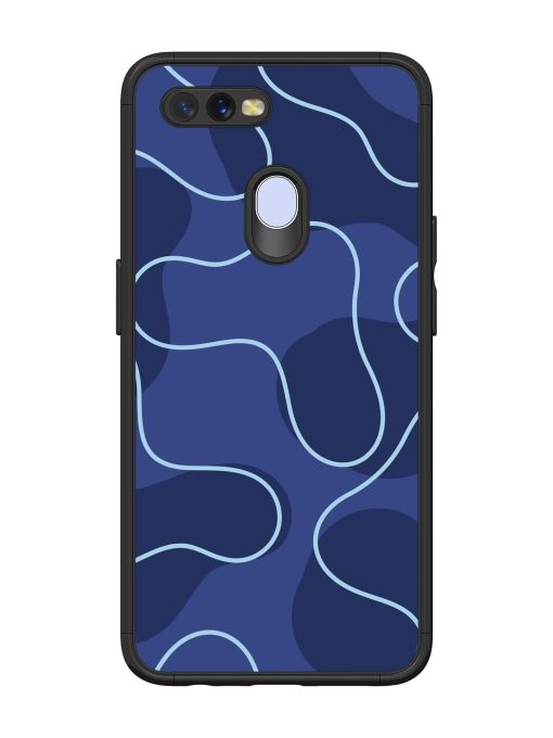 Midnight Maze Glossy Soft Edge Case for Oppo A7 Chachhi