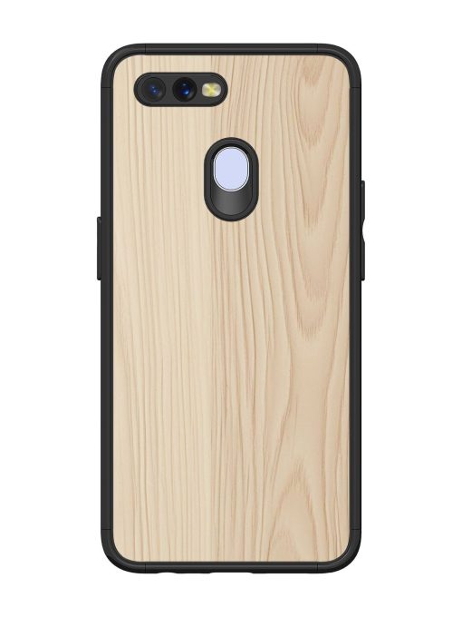 Textured Timber Glossy Soft Edge Case for Oppo A7 Chachhi