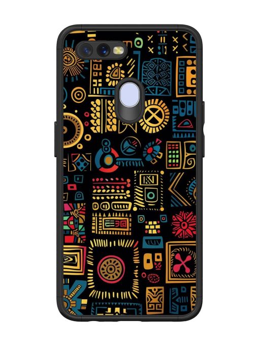 Tribal Tapestry Glossy Soft Edge Case for Oppo A7 Chachhi