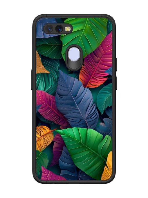 Tropical Tapestry Glossy Soft Edge Case for Oppo A7 Chachhi