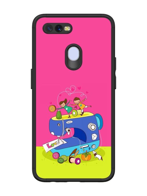 Sew Cute Glossy Soft Edge Case for Oppo A7