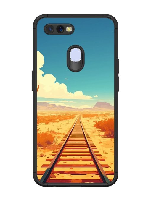 Endless Horizon Glossy Soft Edge Case for Oppo A7 Chachhi