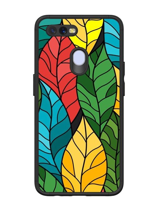 Foliage Fiesta Glossy Soft Edge Case for Oppo A7 Chachhi