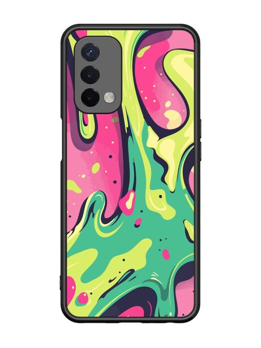 Gooey Grooves Glossy Soft Edge Case for Oppo A74 (5G)