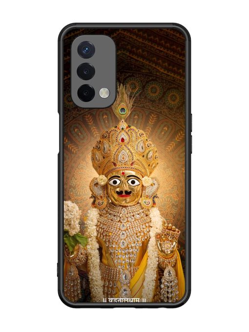 Hare Krishna Maharaj Glossy Soft Edge Case for Oppo A74 (5G)