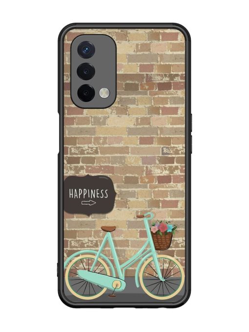 Pedaling Towards Happiness Glossy Soft Edge Case for Oppo A74 (5G)