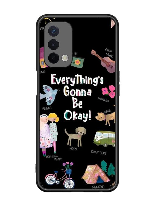 Everything'S Gonna Be Okay Glossy Soft Edge Case for Oppo A74 (5G)