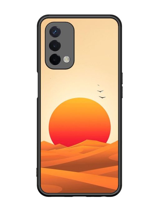 Desert Sunset Glossy Soft Edge Case for Oppo A74 (5G)