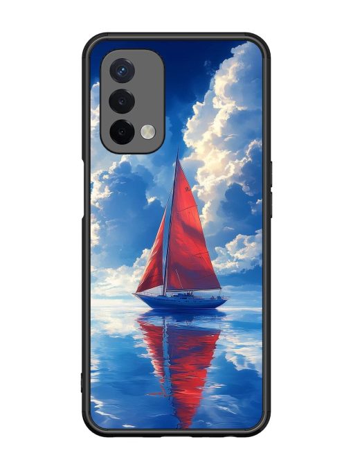 Crimson Sails Glossy Soft Edge Case for Oppo A74 (5G)