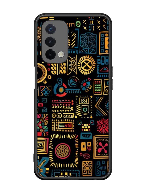 Tribal Tapestry Glossy Soft Edge Case for Oppo A74 (5G)