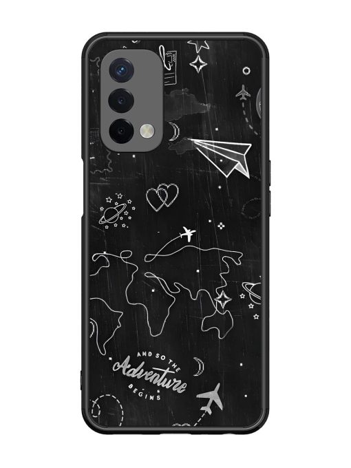 Wanderlust Sketchbook Glossy Soft Edge Case for Oppo A74 (5G)