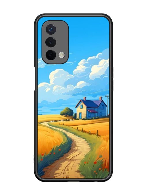 Countryside Cottage Glossy Soft Edge Case for Oppo A74 (5G)