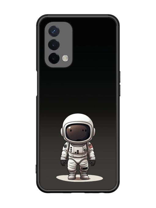 Neon Astronaut Glossy Soft Edge Case for Oppo A74 (5G)