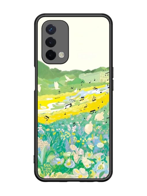 Melody In Bloom Glossy Soft Edge Case for Oppo A74 (5G)