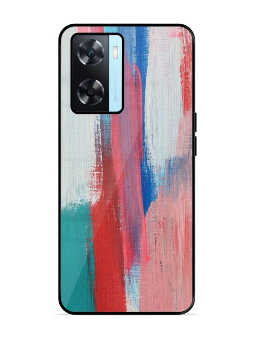 Colorful Chaos Glossy Soft Edge Case for Oppo A77 Chachhi