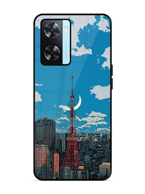 Tokyo Twilight Glossy Soft Edge Case for Oppo A77 Chachhi