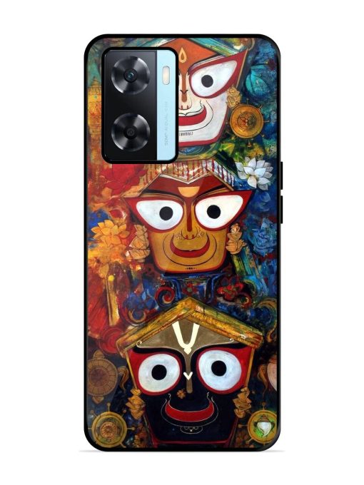 Lord Jagannath Glossy Soft Edge Case for Oppo A77 Chachhi