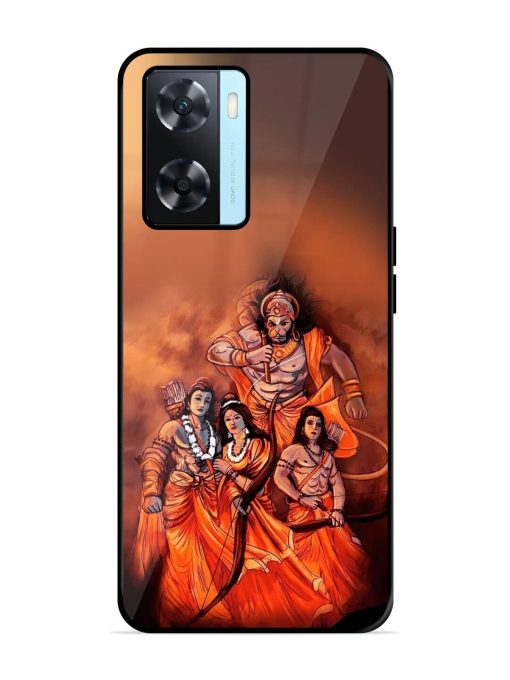 Sita Ram Glossy Soft Edge Case for Oppo A77 Chachhi